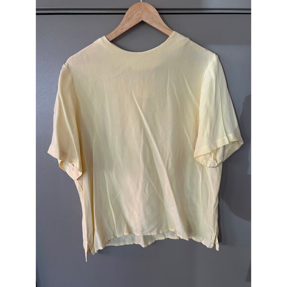Preston & York Tops - Preston & York 100% Silk butteryellow Pastel spring quietluxury summer capsule
